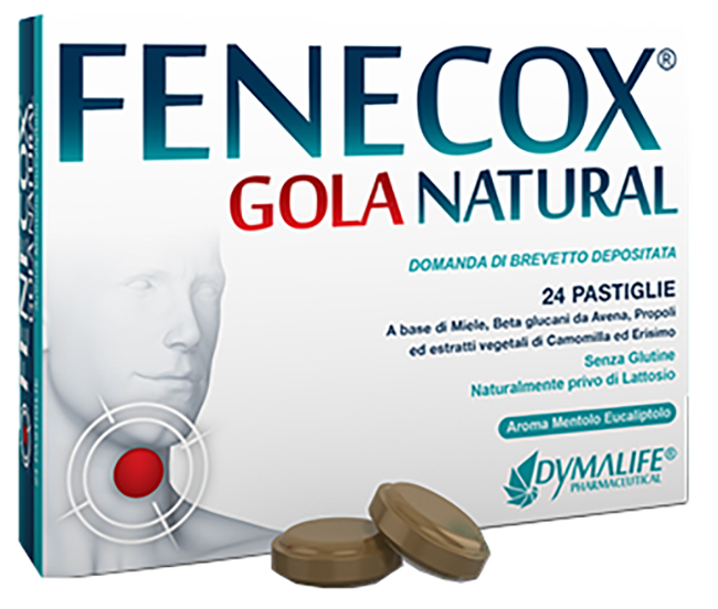 FENECOX GOLA NATURAL MENTOLO EUCALIPTO 36 PASTIGLIE - farmagiri