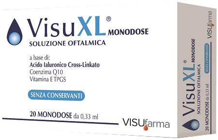SOLUZIONE OFTALMICA VISUXL 20 CONTENITORI MONODOSE 0,33 ML - farmagiri