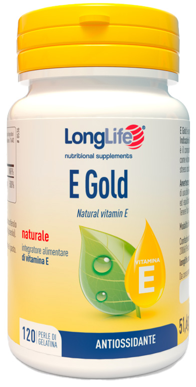 LONGLIFE E GOLD 90UI 120 PERLE - farmagiri