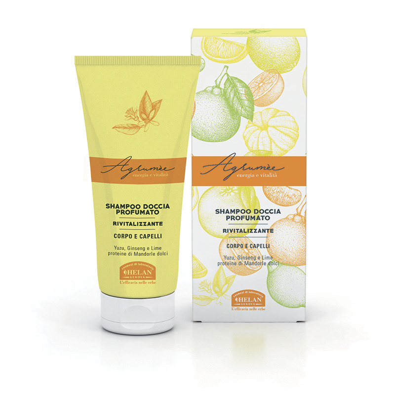 HELAN AGRUMEE SHAMPOO DOCCIA PROFUMATO RIVITALIZZANTE 200 ML - farmagiri