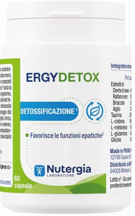 ERGYDETOX 60 CAPSULE - farmagiri