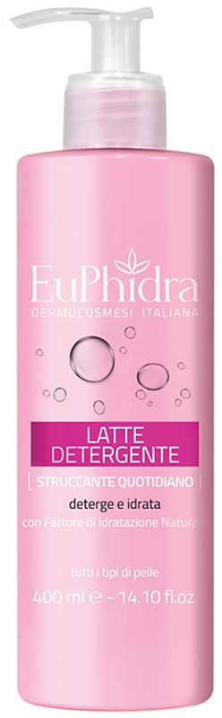 EUPHIDRA LATTE DETERGENTE STRUCCANTE QUOTIDIANO 400 ML - farmagiri