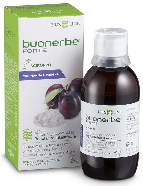 BUONERBE FORTE SCIROPPO 180 ML - farmagiri