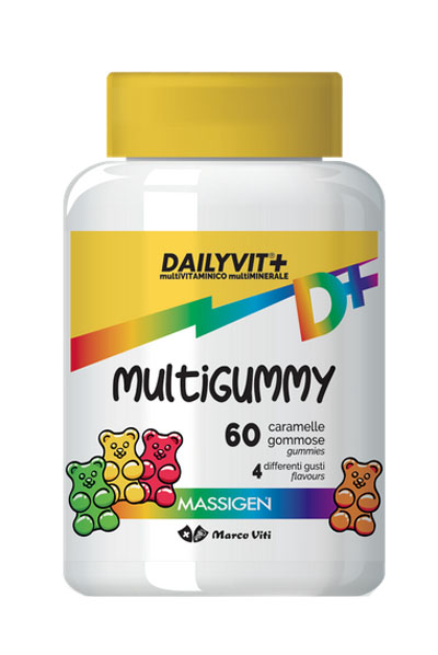 MASSIGEN MULTIGUMMY 60 CARAMELLE GOMMOSE - farmagiri