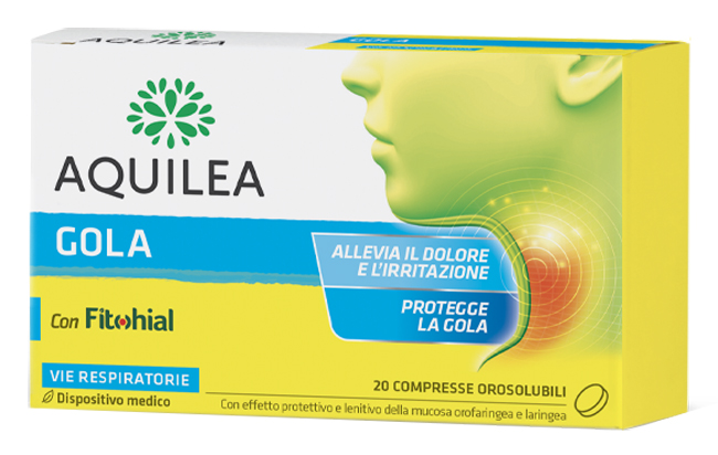 AQUILEA GOLA 20 COMPRESSE OROSOLUBILI - farmagiri
