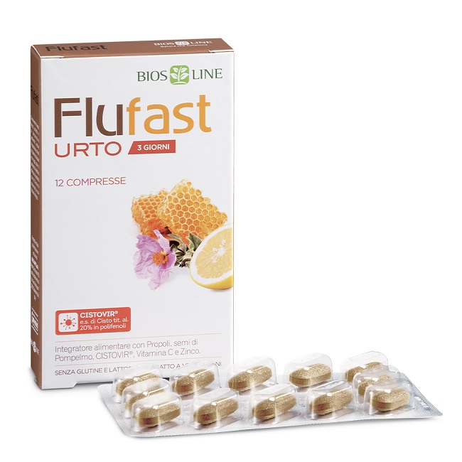 APIX PROPOLI FLUFAST URTO 3 GIORNI 12 COMPRESSE BIOSLINE - farmagiri