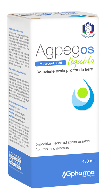 AGPEG OS MACROGOL 3350 LIQUIDO 480 ML - farmagiri
