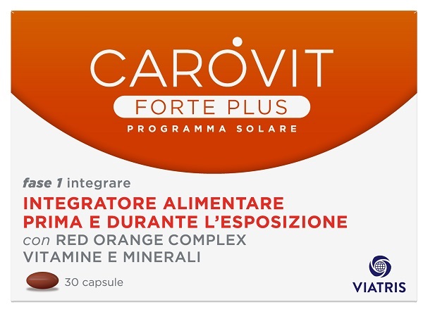 CAROVIT FORTE PLUS PROGRAMMA SOLARE 30 CAPSULE BL - farmagiri