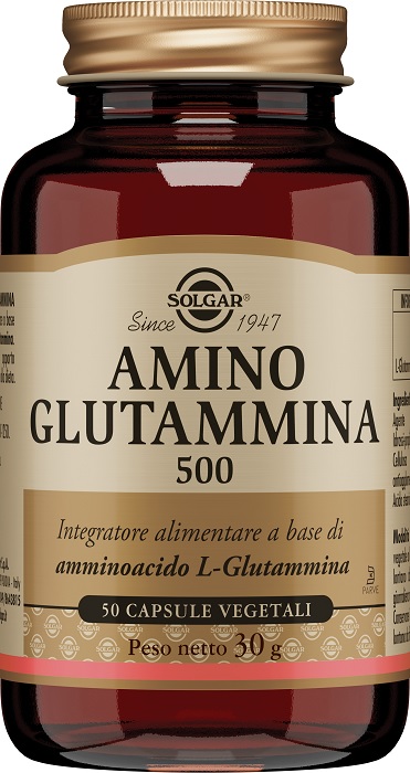 AMINO GLUTAMMINA 500 50 CAPSULE VEGETALI - farmagiri