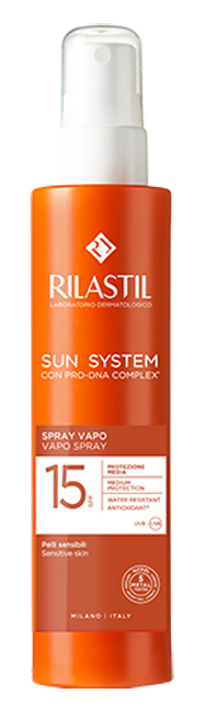 RILASTIL SUN SYSTEM SPRAY VAPO SPF15 200 ML - farmagiri