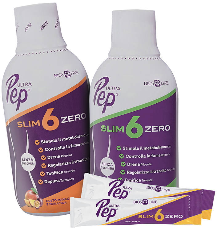 ULTRA PEP SLIM 6 ZERO ANANAS 500 ML BIOSLINE - farmagiri