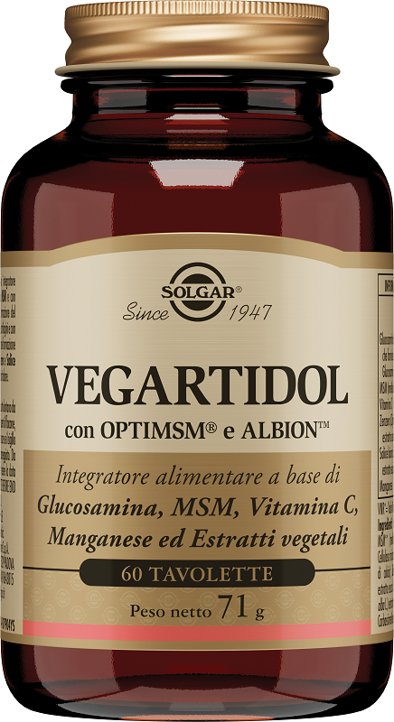 VEGARTIDOL 60 TAVOLETTE - farmagiri