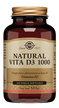 NATURAL VITA D3 1000 100 PERLE SOFTGEL - farmagiri