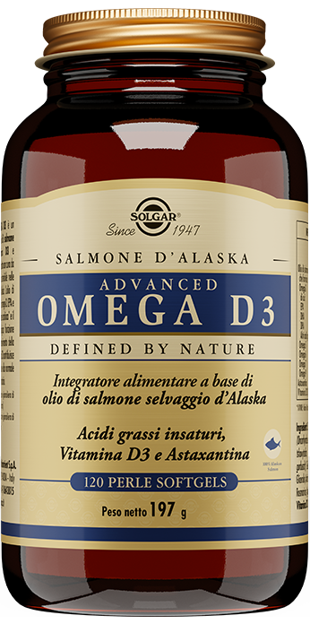 ADVANCED OMEGA D3 120 PERLE SOFTGEL - farmagiri