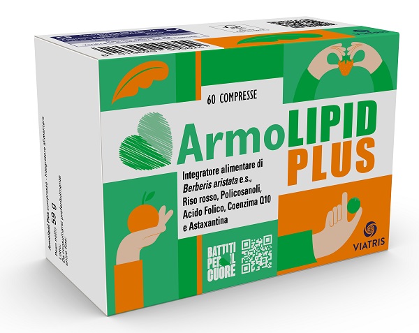 ARMOLIPID PLUS 60 COMPRESSE EDIZIONE LIMITATA BATTITI PER IL CUORE 2024 - farmagiri