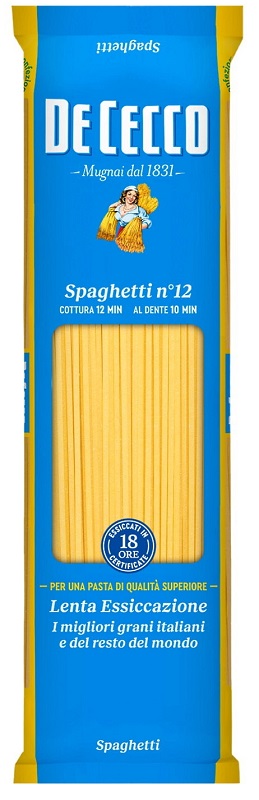 DE CECCO SPAGHETTI N12 NUOVA RICETTA 400 G - farmagiri