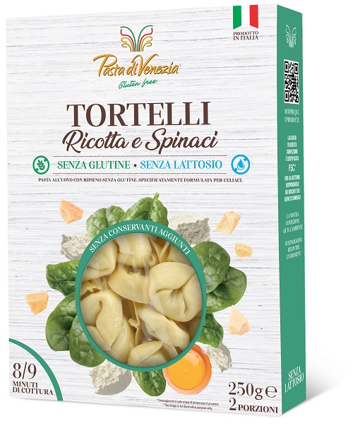 PASTA DI VENEZIA TORTELLI RICOTTA E SPINACI SENZA GLUTINE STAB  250 G - farmagiri