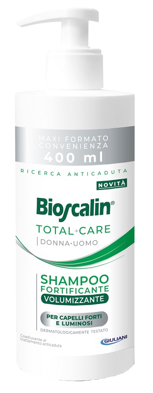 BIOSCALIN TOTAL CARE SHAMPOO FORTIFICANTE VOLUMIZZANTE 400 ML - farmagiri