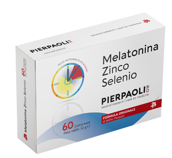 MELATONINA ZINCO SELENIO PIERPAOLI 60 COMPRESSE - farmagiri