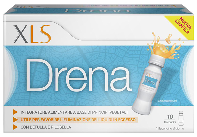 XLS DRENA 10 FLACONCINI X 10 ML - farmagiri