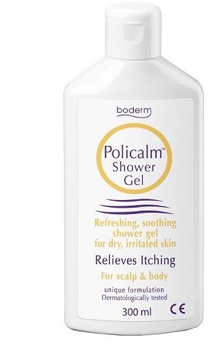 GEL ANTIPRURITO E LENITIVO POLICALM SHOWER 300 ML CE - farmagiri
