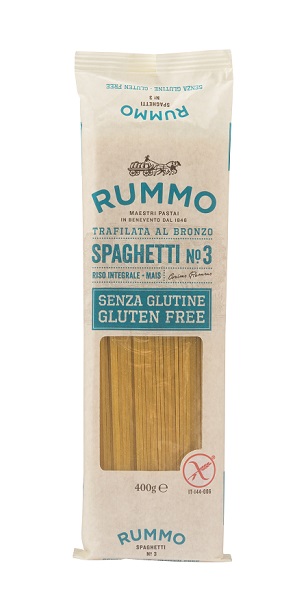 RUMMO SPAGHETTI N3 DI RISO INTEGRALE E MAIS 400 G - farmagiri