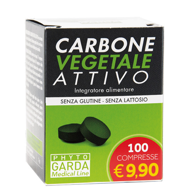 CARBONE VEGETALE ATTIVO 100 COMPRESSE - farmagiri