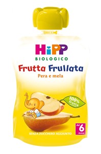 HIPP BIO FRUTTA FRULLATA PERA MELA 90 G - farmagiri