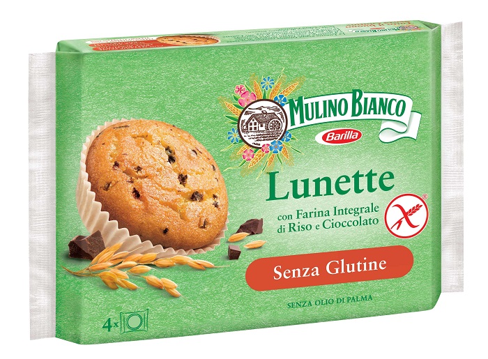 MULINO BIANCO LUNETTE CON FARINA INTEGRALE DI RISO E GOCCE DI CIOCCOLATO 140 G - farmagiri