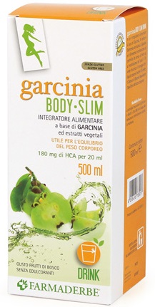 GARCINIA BODY SLIM GUSTO FRUTTI DI BOSCO 500 ML - farmagiri