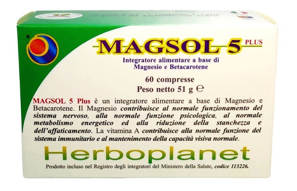 MAGSOL 5 PLUS 60 COMPRESSE - farmagiri