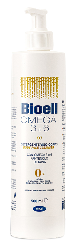 BIOELL OMEGA 3-6 DETERGENTE VISO / CORPO AGLI OMEGA 3 E 6 - farmagiri