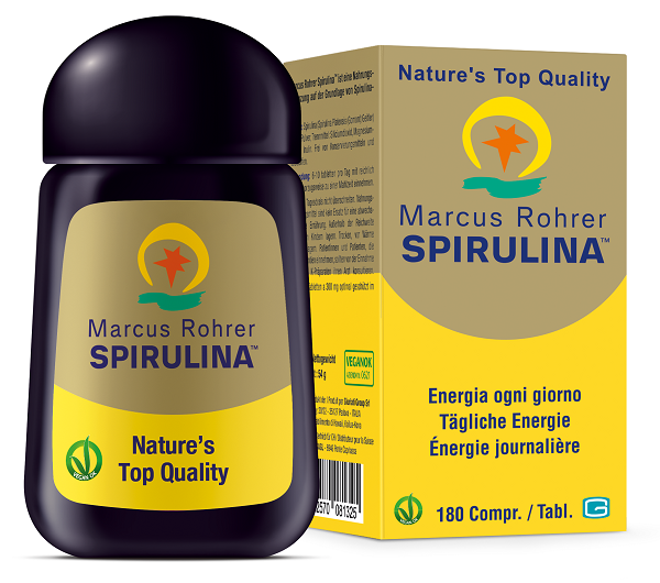 SPIRULINA MARCUS ROHRER 180 COMPRESSE - farmagiri