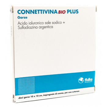 CONNETTIVINABIO PLUS GARZA 10 X 10 CM 10 PEZZI - farmagiri