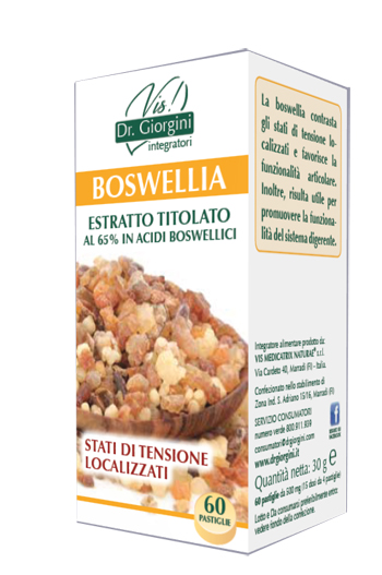 BOSWELLIA ESTRATTO TITOLATO 60 PASTIGLIE - farmagiri