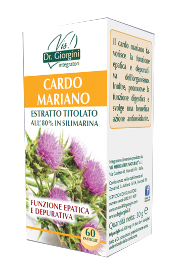CARDO MARIANO ESTRATTO TITOLATO 60 PASTIGLIE - farmagiri
