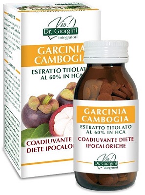 GARCINIA CAMBOGIA ESTRATTO TITOLATO 60% HCA 180 PASTIGLIE - farmagiri