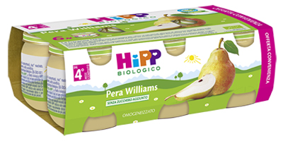 HIPP BIO OMOGENEIZZATO PERA WILLIAMS 6X80 G - farmagiri
