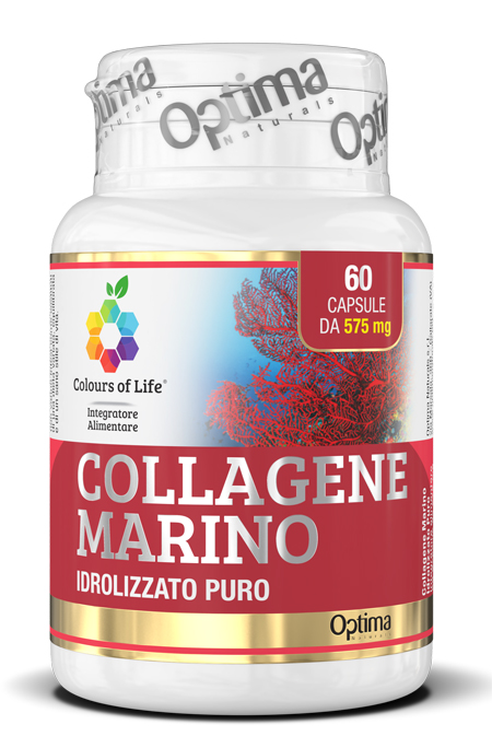 COLOURS OF LIFE COLLAGENE MARINO IDROLIZZATO PURO 60 CAPSULE 575 MG - farmagiri