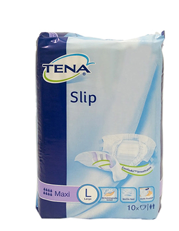 PANNOLONE PER INCONTINENZA A MUTANDINA TENA SLIP MAXI L 10 PEZZI - farmagiri