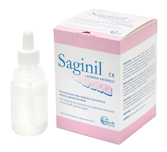 SAGINIL SOLUZIONE VAGINALE 4 FLACONI DA 125 ML - farmagiri