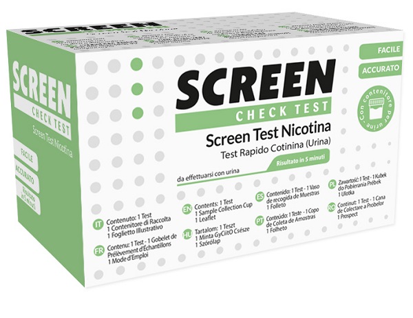 SCREEN TEST NICOTINA/COTININA URINA - farmagiri