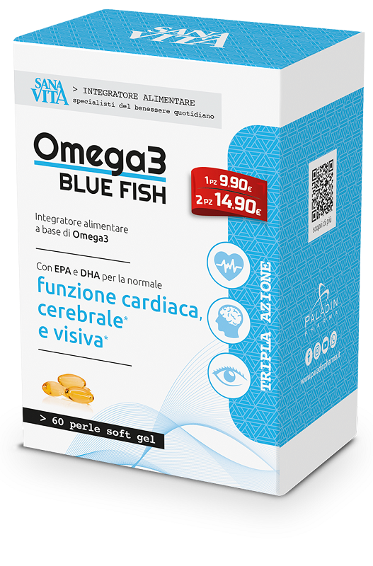 SANAVITA BLUE FISH 60 CAPSULE - farmagiri