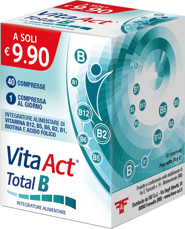VITA ACT TOTAL B 40 COMPRESSE - farmagiri