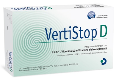 VERTISTOP D 20 COMPRESSE DA 1100 MG - farmagiri