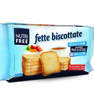 NUTRIFREE FETTE BISCOTTATE 225 G - farmagiri