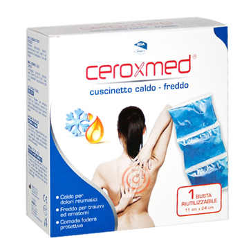 CUSCINETTO CALDO/FREDDO CEROXMED 11 X 24 CM 1 BUSTA - farmagiri