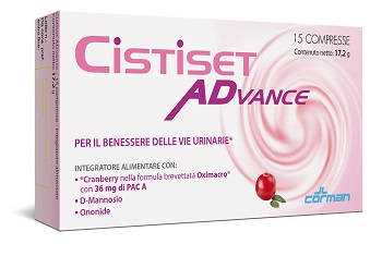 CISTISET ADVANCE 15 COMPRESSE - farmagiri