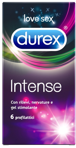 DUREX INTENSE ORGASMIC CONDOM 6 PEZZI - farmagiri