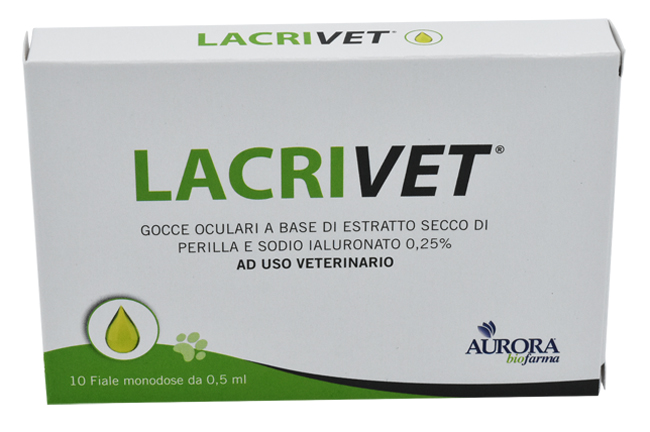 LACRIVET GOCCE OCULARI STRIP 10 FLACONCINI 0,5 ML - farmagiri